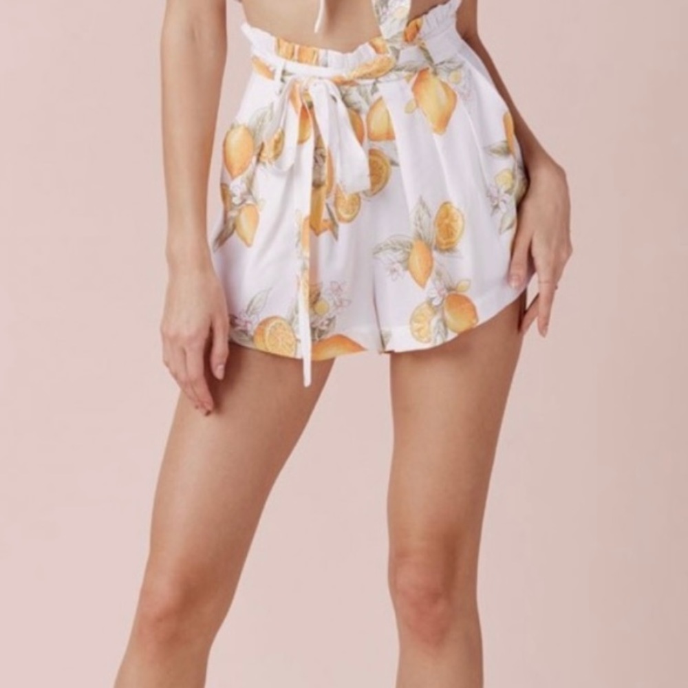 For Love and Lemons Limonada Shorts
